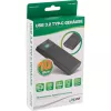 InLine USB3.2 Gen.2 carcasa USB-C a M.2 SSD (PCIe NVMe y SATA)