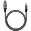 Goobay adaptador de cable USB A RJ-45 15m negro plata