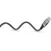 Goobay adaptador de cable USB A RJ-45 15m negro plata