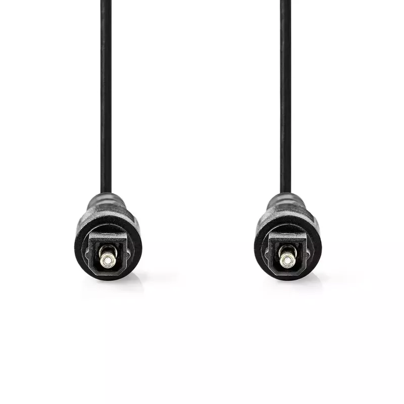 Nedis CAGL25000BK10 cable de audio 1 m TOSLINK negro
