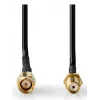 Cable coaxial Nedis CSGL02010BK10 1 m SMA negro