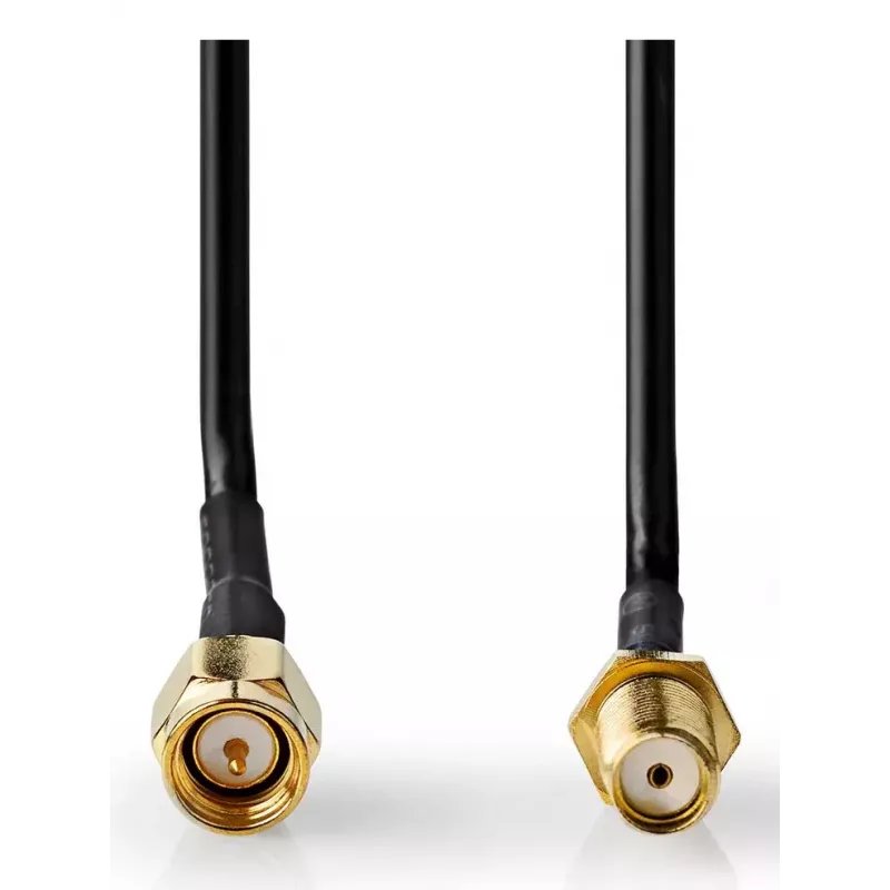 Cable coaxial Nedis CSGL02010BK10 1 m SMA negro