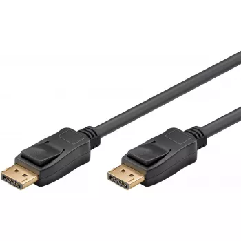 Cable DisplayPort Goobay 64800 5 m negro conexión 1 DisplayPort conexión 2 DisplayPort