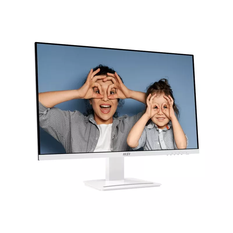 Monitor de oficina MSI PRO MP273QWDE E2, 27 pulgadas (68,6 cm), 2560 x 1440 WQHD, IPS, 100 Hz, 1 ms MPRT, HDMI, DisplayPort, blanco