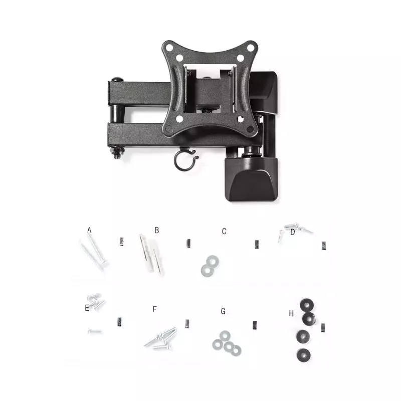 Soporte de TV Nedis TVWM1510BK 68,6 cm 27 inch Negro 15 kg