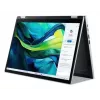Portátil convertible Acer Aspire Go Spin 14 AGSP14-31PT-36R6 — 14 inch WUXGA táctil, Intel Core 3 N355 1,9 GHz, 16 GB LPDDR5, 512 GB SSD, Windows 11 Home, Plata