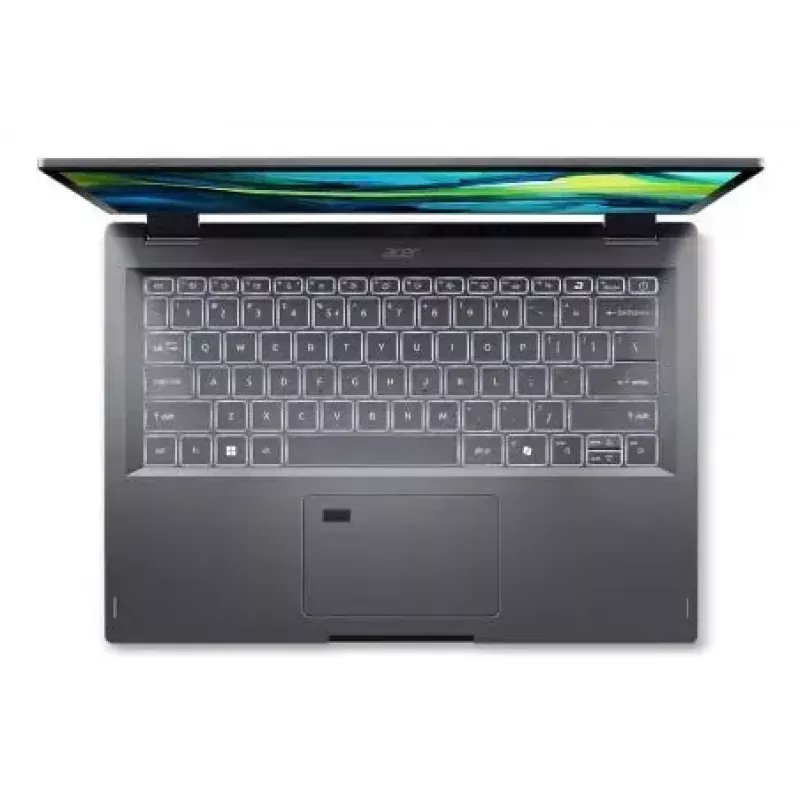 Acer Aspire Spin 14 ASP14-52MTN-79EW portátil 2 en 1, Intel Core Ultra 7 155U, 35,6 cm (14 pulgadas) pantalla táctil WUXGA IPS 1920 x 1200, 32 GB de RAM, 1 TB SSD, Intel Graphics, Wi-Fi 6E, Windows 11 Home, gris acero