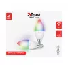 Bombilla inteligente TRUST 71293 – luz inteligente Wi-Fi, blanca, AC, 37×100 mm, pack de 2