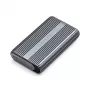 Carcasa SSD Satechi USB4 NVMe SSD Pro 4 TB 40 Gbit/s gris transparente