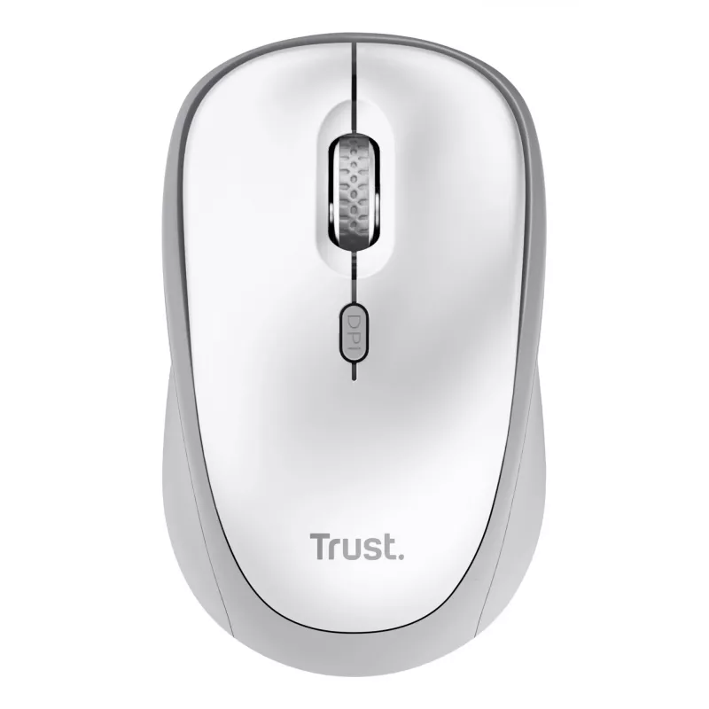 Trust Ody II teclado ratón incluido hogar/oficina RF inalámbrico alemán blanco