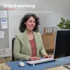 Trust Ody II teclado ratón incluido hogar/oficina RF inalámbrico alemán blanco
