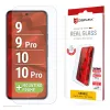 Displex protector de pantalla (10H) para Google Pixel 9, Pixel 9 Pro, Pixel 10, Pixel 10 Pro, marco de montaje Eco, resistente a arañazos