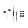Lenovo 4XD1J77352 auriculares/headset con cable in-ear oficina/call center negro