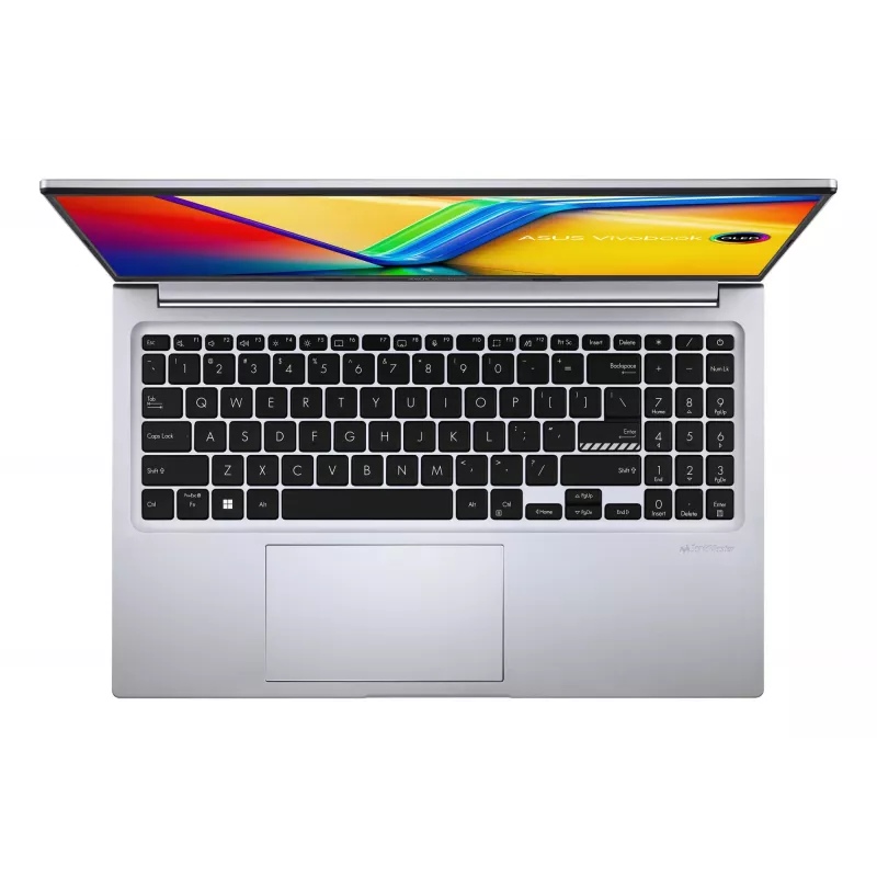 ASUS Vivobook 15 OLED X1505VA-MA884W Intel® Core™ i9 i9-13900H portátil 39,6 cm (15,6 inch) 2.8K 16 GB DDR4-SDRAM 1 TB SSD Wi-Fi 6E (802.11ax) Windows 11 Home alemán plata