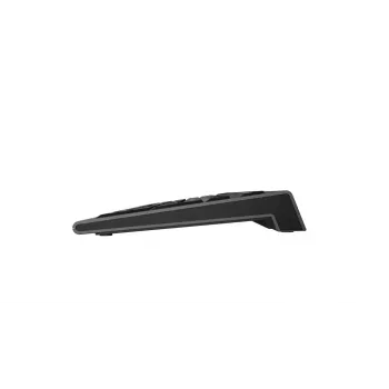 Logickeyboard LKB-LPWB-A2M-DE teclado universal USB QWERTZ alemán negro