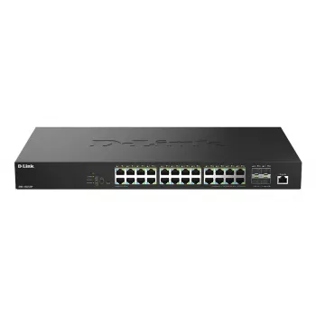 Switch Smart Managed D-Link 28 puertos 2.5G Multi-Gigabit PoE++ con 4 puertos 10G SFP+