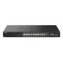 Switch Smart Managed D-Link 28 puertos 2.5G Multi-Gigabit PoE++ con 4 puertos 10G SFP+
