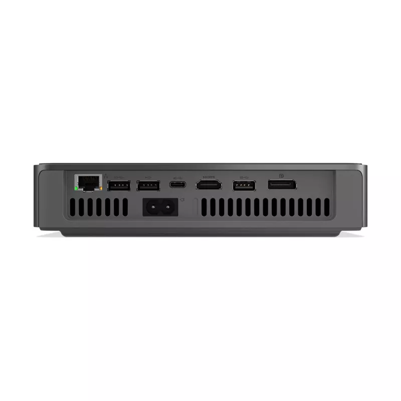 Lenovo IdeaCentre Mini 01Q8X10 Snapdragon X1-26-100 32 GB LPDDR5x-SDRAM 1 TB SSD Windows 11 Home Mini-PC gris