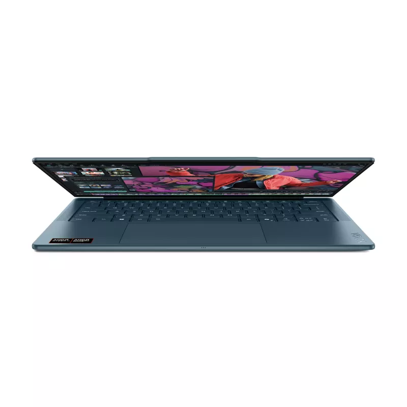 Lenovo Yoga Slim 7 14AKP10 83JY006BGE portátil Copilot+ PC, AMD Ryzen AI 7 350, 35,6 cm (14 pulgadas) OLED, 16 GB LPDDR5-SDRAM, 512 GB SSD NVMe, AMD Radeon 860M, Windows 11 Home, turquesa