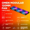 Ventilador HP OMEN Modular 120mm - pack de tres negro