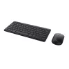 Teclado Trust Lyra con ratón incluido Oficina RF Wireless + Bluetooth QWERTZ alemán negro