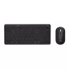 Teclado Trust Lyra con ratón incluido Oficina RF Wireless + Bluetooth QWERTZ alemán negro