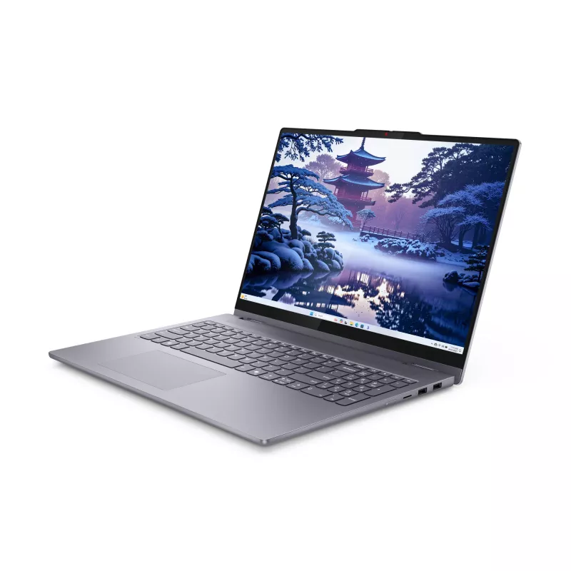 Lenovo IdeaPad 5 2 en 1 16IAL10 Intel Core Ultra 5 225U Híbrido (2 en 1) 40,6 cm (16 inch) Pantalla táctil WUXGA 16 GB LPDDR5x-SDRAM 512 GB SSD Wi-Fi 7 (802.11be) Windows 11 Home gris