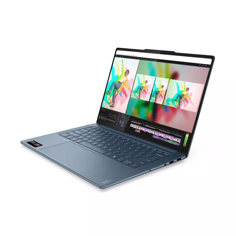 Lenovo Yoga Pro 7 14AKP10 Copilot+ PC AMD Ryzen™ AI 7 350 Portátil 36,8 cm (14,5 inch) 3K 32 GB LPDDR5x-SDRAM 1 TB SSD Wi-Fi 7 (802.11be) Windows 11 Pro alemán Teal