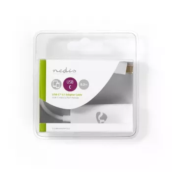 Cable de red Nedis CCGB64950WT02 RJ-45 Cat8.1 0,2 m blanco