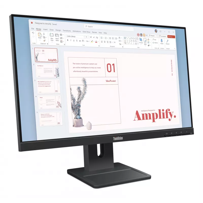 Monitor Lenovo ThinkVision E24-40, 60,5 cm (23,8