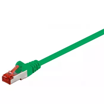 Cable de red GOOBAY 95464 Cat6 S/FTP (S-STP) verde 0,5 m, RJ-45 a RJ-45, 1000 Mbit/s