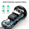 Ugreen 50875 cargador móvil MP4, ordenador portátil Negro mechero de coche