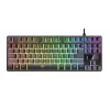 Trust GXT 794 Teclado ratón incluido Gaming USB QWERTZ Alemán Negro
