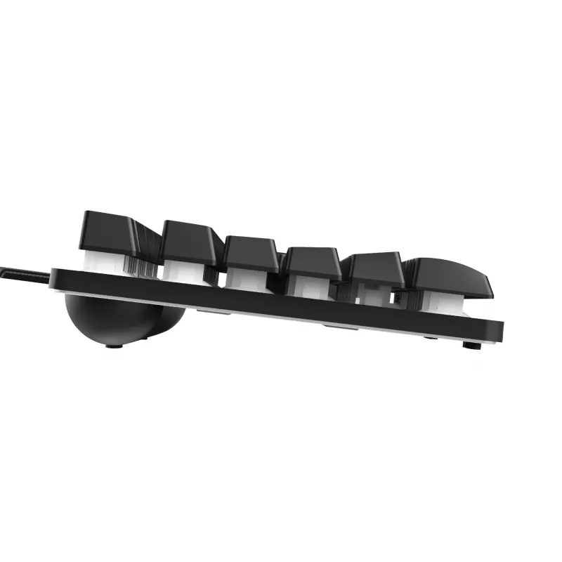 Trust GXT 794 Teclado ratón incluido Gaming USB QWERTZ Alemán Negro