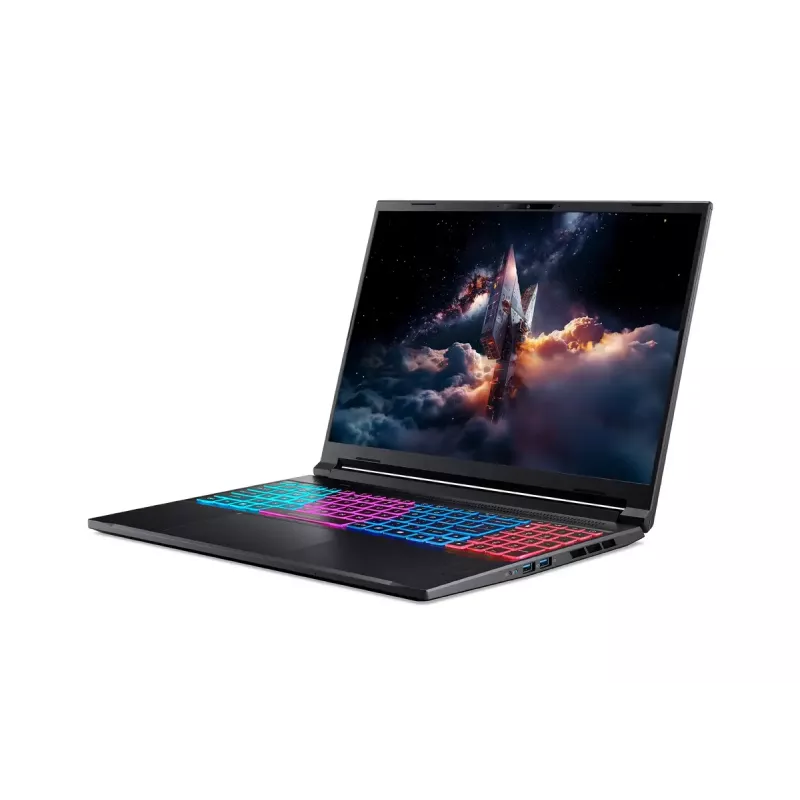 Portátil Acer Nitro V 16S ANV16S-71-77SA — 16 inch WQXGA (2560×1600), Intel Core 7 240H, 16 GB DDR5, 1 TB SSD, NVIDIA GeForce RTX 5070, Windows 11 Home, Negro