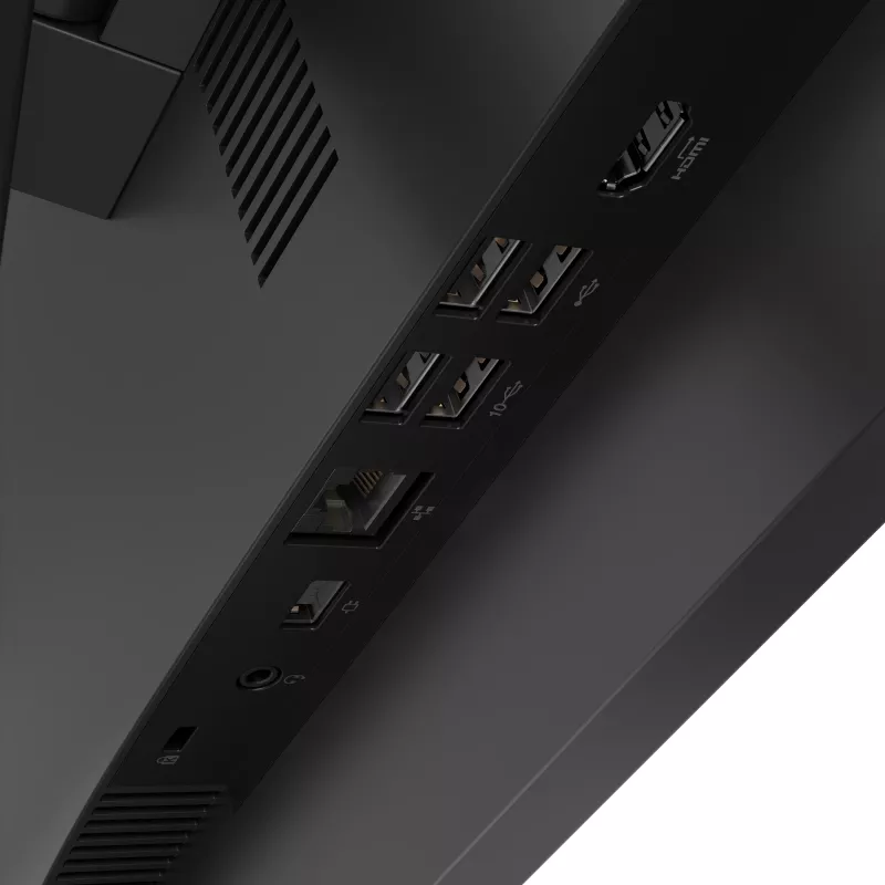 Lenovo V100 Intel® N N100 60,5 cm (23,8 inch) 1920 x 1080 píxeles All-in-One PC 8 GB DDR4-SDRAM 256 GB SSD Windows 11 Pro Wi-Fi 6 (802.11ax) Negro