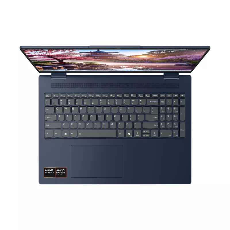 Lenovo IdeaPad 5 2 en 1 16AKP10 Copilot+ PC AMD Ryzen™ AI 5 340 Híbrido (2 en 1) 40,6 cm (16 inch) táctil WUXGA 16 GB LPDDR5x-SDRAM 512 GB SSD Wi-Fi 7 (802.11be) Windows 11 Home Azul