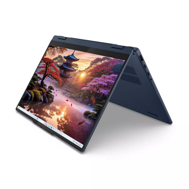 Lenovo IdeaPad 5 2 en 1 14AKP10 Copilot+ PC AMD Ryzen™ AI 7 350 Híbrido (2 en 1) 35,6 cm (14 inch) táctil WUXGA 16 GB LPDDR5x-SDRAM 1 TB SSD Wi-Fi 7 (802.11be) Windows 11 Home Azul