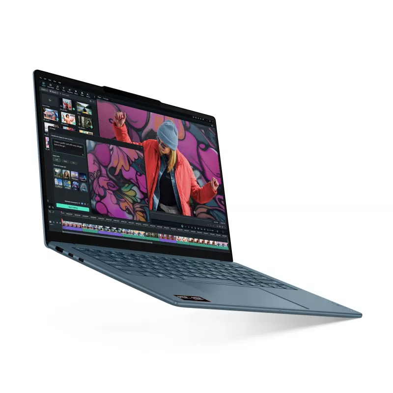 Lenovo Yoga Slim 7 14AKP10 Copilot+ PC AMD Ryzen™ AI 7 350 Portátil 35,6 cm (14 inch) 2,8K 32 GB LPDDR5-SDRAM 1 TB SSD Wi-Fi 7 (802.11be) Windows 11 Home Teal