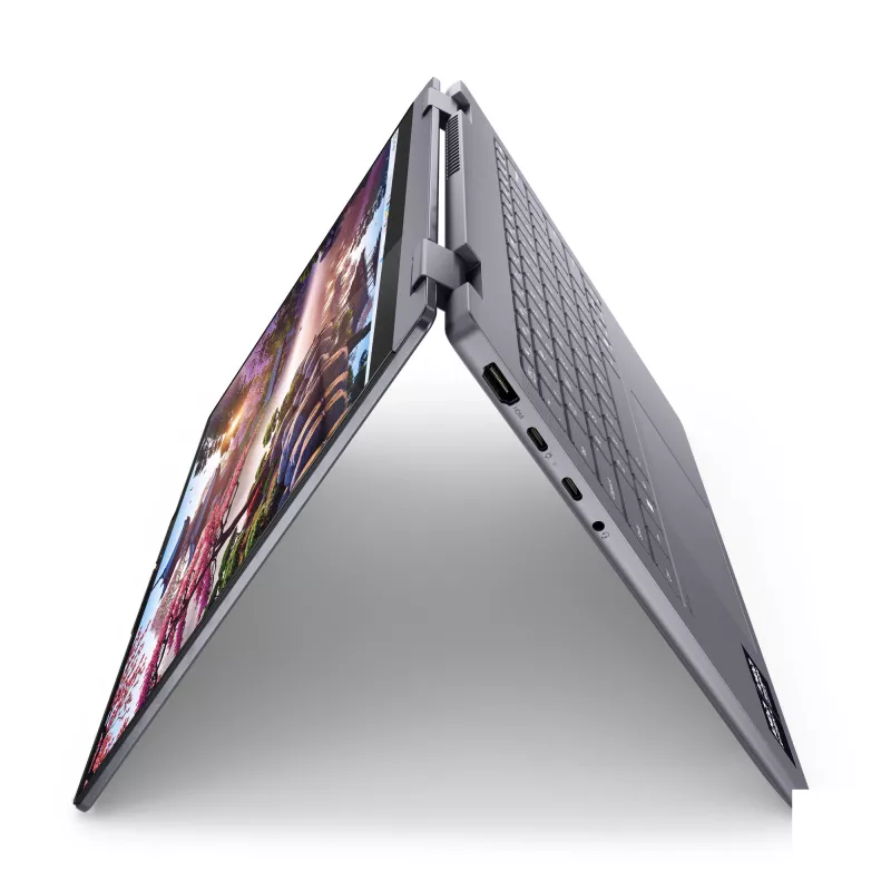 Lenovo IdeaPad 5 2 en 1 14AKP10 Copilot+ PC AMD Ryzen™ AI 5 340 Híbrido (2 en 1) 35,6 cm (14 inch) táctil WUXGA 16 GB LPDDR5x-SDRAM 512 GB SSD Wi-Fi 7 (802.11be) Windows 11 Home Gris