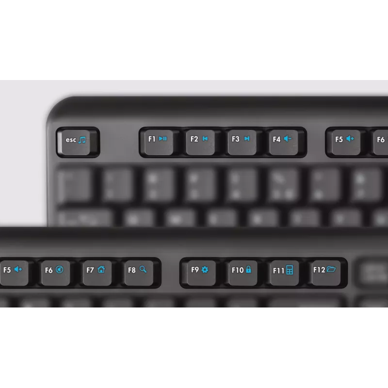 Trust TK-350 Teclado Office RF Wireless QWERTZ Alemán Negro