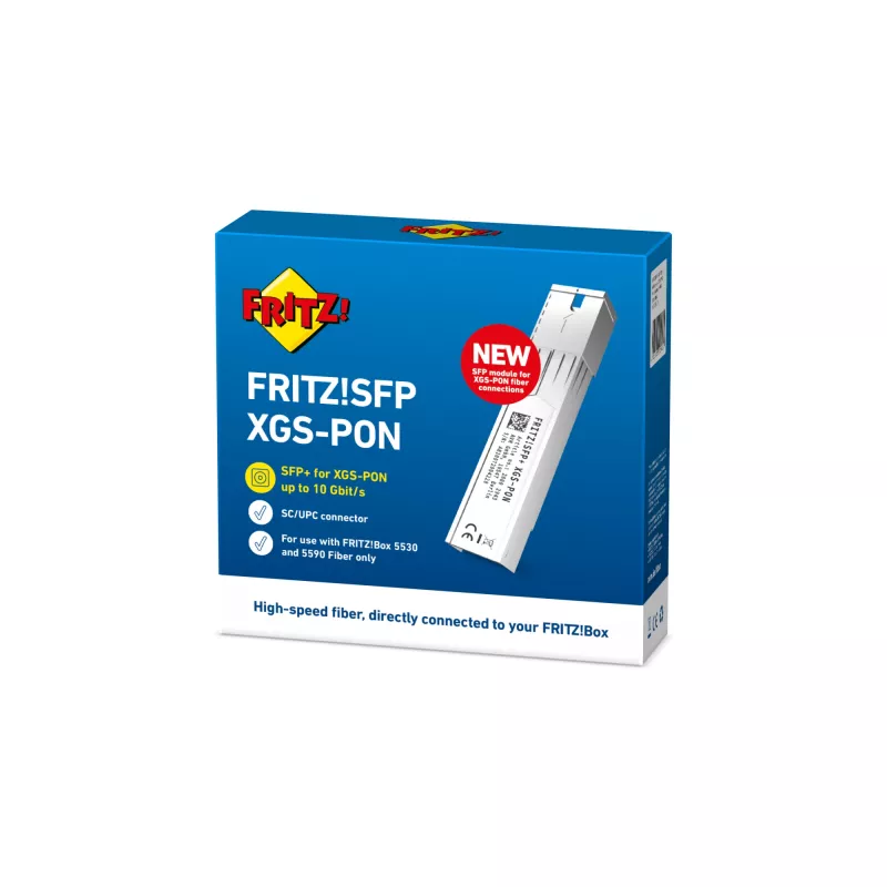 FRITZ! Módulo transceptor de red SFP XGS-PON Fibra óptica 10000 Mbit/s