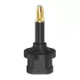 Hama 00205178 Adaptador de cable ODT Toslink 3,5 mm Negro
