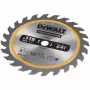 Disco de sierra circular DeWALT DT20420-QZ 11,5 cm para madera