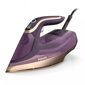 Plancha de vapor Philips DST8040/30 — 3000 W, depósito 0,35 l, suela SteamGlide Elite, vapor vertical
