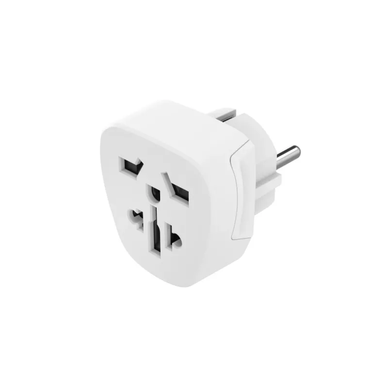 Hama 00223456 Adaptador de corriente Tipo E/F Hybrid Universal Blanco