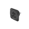 Hama 00223454 Adaptador de enchufe Tipo E/F Hybrid Universal Negro