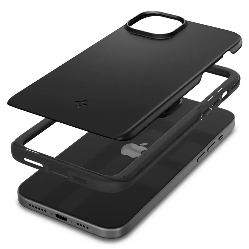 Funda Spigen ACS06776 para iPhone 15 15,5 cm Negro