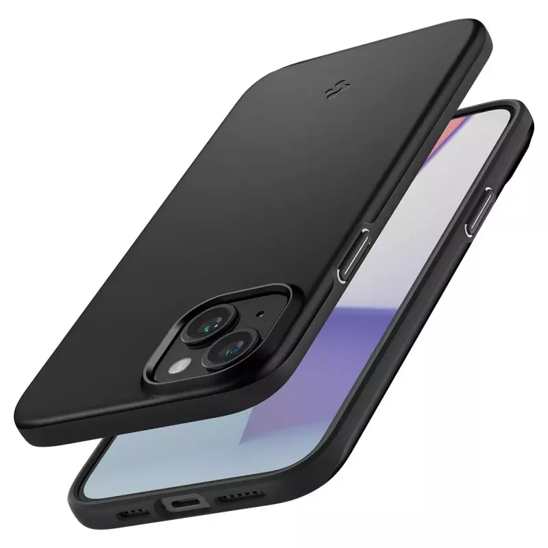 Funda Spigen ACS06776 para iPhone 15 15,5 cm Negro