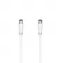 Hama 00205061 Cable coaxial 1,5 m Coax F Blanco